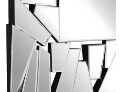 Miroir mural en inox - L. 120 x H. 76 cm - UYUNI