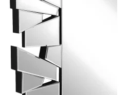 Miroir mural en inox - L. 120 x H. 76 cm - UYUNI
