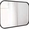Miroir rectangulaire rebord caoutchouc 61x91 cm Hub