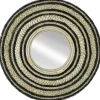 Miroir rond corde Dada Art Ø52 cm noir