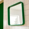 Miroir Sodeco cadre vert l.40 x L.40 cm
