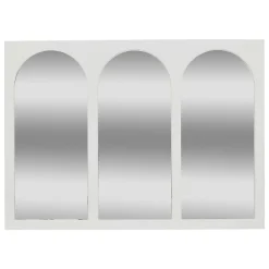 Miroir Sohane blanc 91x66cm - Atmosphera