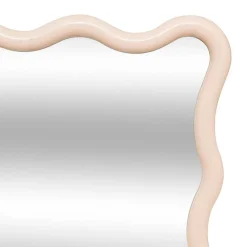 Miroir vague Judy beige 60x38cm - Atmosphera