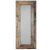Miroir Wood bois clair L.140 x l.40 cm