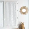 Modulable maille motif géométrique (90x120 cm - Blanc)