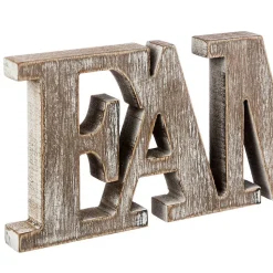 Mot à poser - pin et bois - 59 - 5x11 - 7 cm - Multicolore- Atmosphera