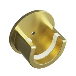 Naissance support tringle à rideau Elasa métal doré Ø19/28mm GoodHome
