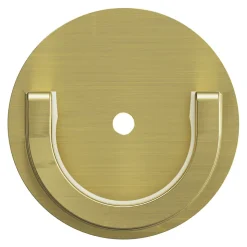 Naissance support tringle à rideau Elasa métal doré Ø19/28mm GoodHome