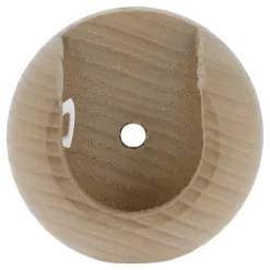 Naissance support tringle à rideau Symi bois de frêne beige Ø28mm GoodHome
