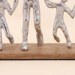 Objet déco silhouette famille 20cm