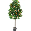 Oranger artificiel 120 cm - - Type: Fleurs & plantes artificielles