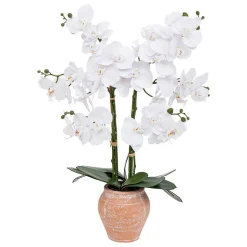 Orchidée artificielle Dena H65cm rose terracotta - Atmosphera