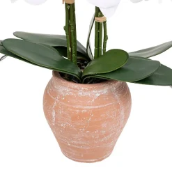 Orchidée artificielle Dena H65cm rose terracotta - Atmosphera