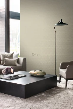 Origin Wallcoverings papier peint ornement bronze brillant - 53 cm x 10.05 m - 346247