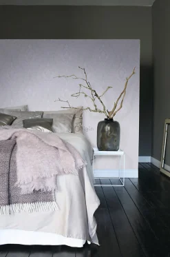 Origin Wallcoverings papier peint ornement violet et gris - 53 cm x 10.05 m - 346631