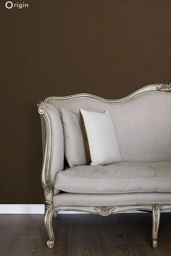 Origin Wallcoverings papier peint petits ornements marron et or brillant - 53 cm x 10.05 m - 345446