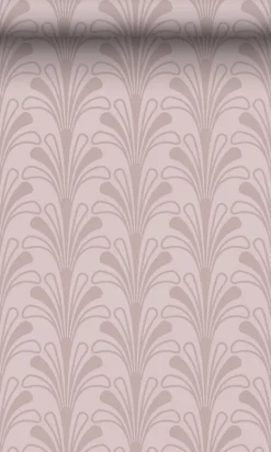 Origin Wallcoverings papier peint art déco lilas violet - 50 x 900 cm - 347969
