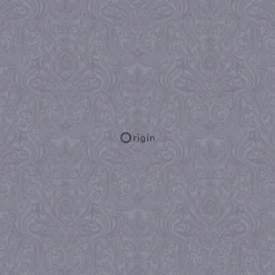 Origin Wallcoverings papier peint ornement violet et gris - 53 cm x 10.05 m - 346534
