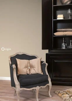Origin Wallcoverings papier peint petits ornements beige crème - 53 cm x 10.05 m - 345443