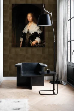 Origin Wallcoverings papier peint motif en peau d'animal brun rouille - 53 cm x 10.05 m - 347798