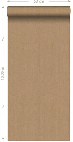 Origin Wallcoverings papier peint ornement marron clair - 53 cm x 10.05 m - 345414