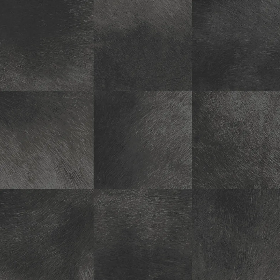 Origin Wallcoverings papier peint motif en peau d'animal gris charbon de bois - 53 cm x 10.05 m - 347326