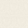Origin Wallcoverings papier peint ornement blanc de fleur - 53 cm x 10.05 m - 345425