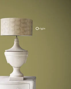 Origin Wallcoverings papier peint uni jaune ocre - 53 cm x 10.05 m - 346905