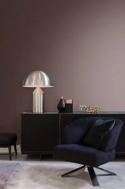 Origin Wallcoverings papier peint ornement violet foncé - 53 cm x 10.05 m - 345435