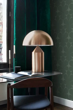 Origin Wallcoverings papier peint ornement vert foncé - 50 x 900 cm - 347924