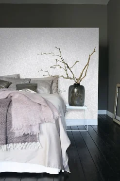 Origin Wallcoverings papier peint ornement gris clair - 53 cm x 10.05 m - 347305