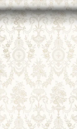 Origin Wallcoverings papier peint ornement blanc - 53 cm x 10.05 m - 326134
