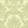 Origin Wallcoverings papier peint ornement vert clair - 53 cm x 10.05 m - 346525