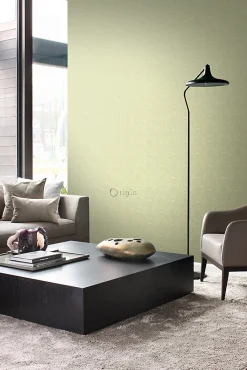 Origin Wallcoverings papier peint ornement vert - 53 cm x 10.05 m - 346531