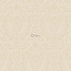Origin Wallcoverings papier peint ornement sable beige - 53 cm x 10.05 m - 345426