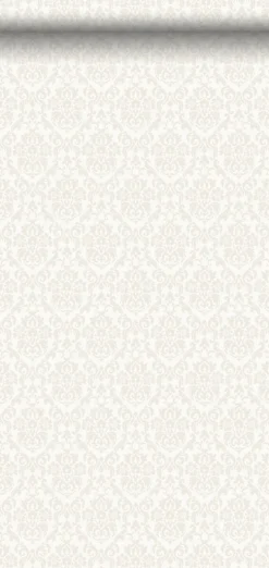 Origin Wallcoverings papier peint ornement blanc - 53 cm x 10.05 m - 346201