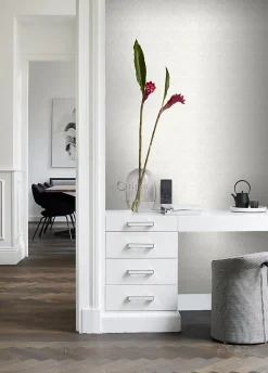 Origin Wallcoverings papier peint ornement blanc - 53 cm x 10.05 m - 346201