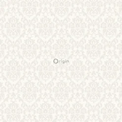 Origin Wallcoverings papier peint ornement blanc - 53 cm x 10.05 m - 346201