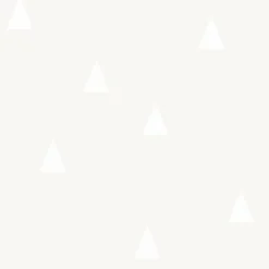Origin Wallcoverings papier peint triangles graphiques gris chaud grisé brillant - 53 cm x 10.05 m - 347700