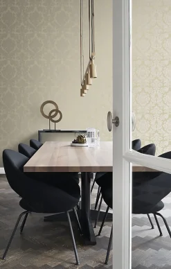 Origin Wallcoverings papier peint ornement beige chaud - 53 cm x 10.05 m - 346238