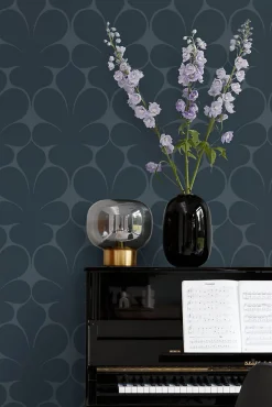 Origin Wallcoverings papier peint ornement bleu foncé - 50 x 900 cm - 347925