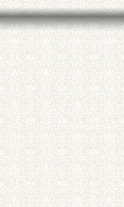 Origin Wallcoverings papier peint ornement blanc et gris clair - 53 cm x 10.05 m - 346536