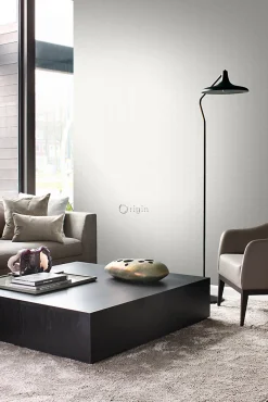 Origin Wallcoverings papier peint ornement blanc et gris clair - 53 cm x 10.05 m - 346536