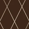 Origin Wallcoverings papier peint à carreaux brun mat et bronze brillant - 53 cm x 10.05 m - 345717