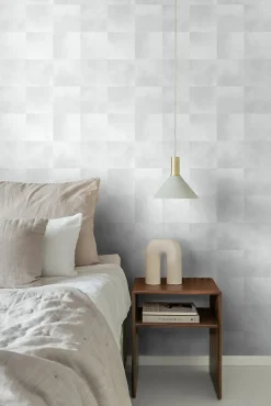 Origin Wallcoverings papier peint peau d'animal avec texture de fourrure gris chaud clair - 53 cm x 10.05 m - 347485