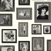 Origin Wallcoverings papier peint motif pictural noir et blanc - 53 cm x 10.05 m - 347462