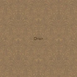 Origin Wallcoverings papier peint ornement bronze brillant - 53 cm x 10.05 m - 346533