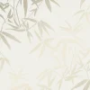 Origin Wallcoverings papier peint feuilles de bambou beige - 53 cm x 10.05 m - 347735