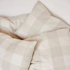 OYOY Housse de coussin beige en coton 40x60cm