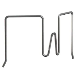 Pack 5 crochets flexibles pour cloisons et panneaux - Accrochage Tableau Artiteq Inox